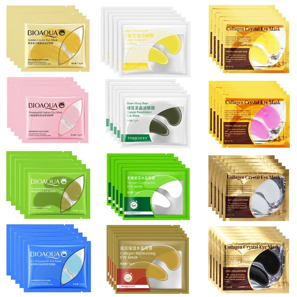Hayoss : Patchs Cristal Regard au Collagène Noir