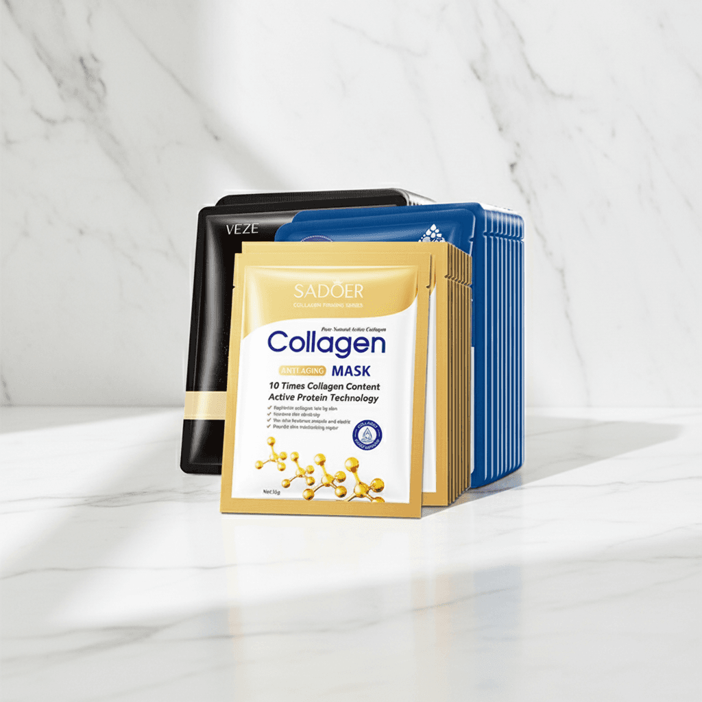 Masque Visage Collagène & Acide Hyaluronique