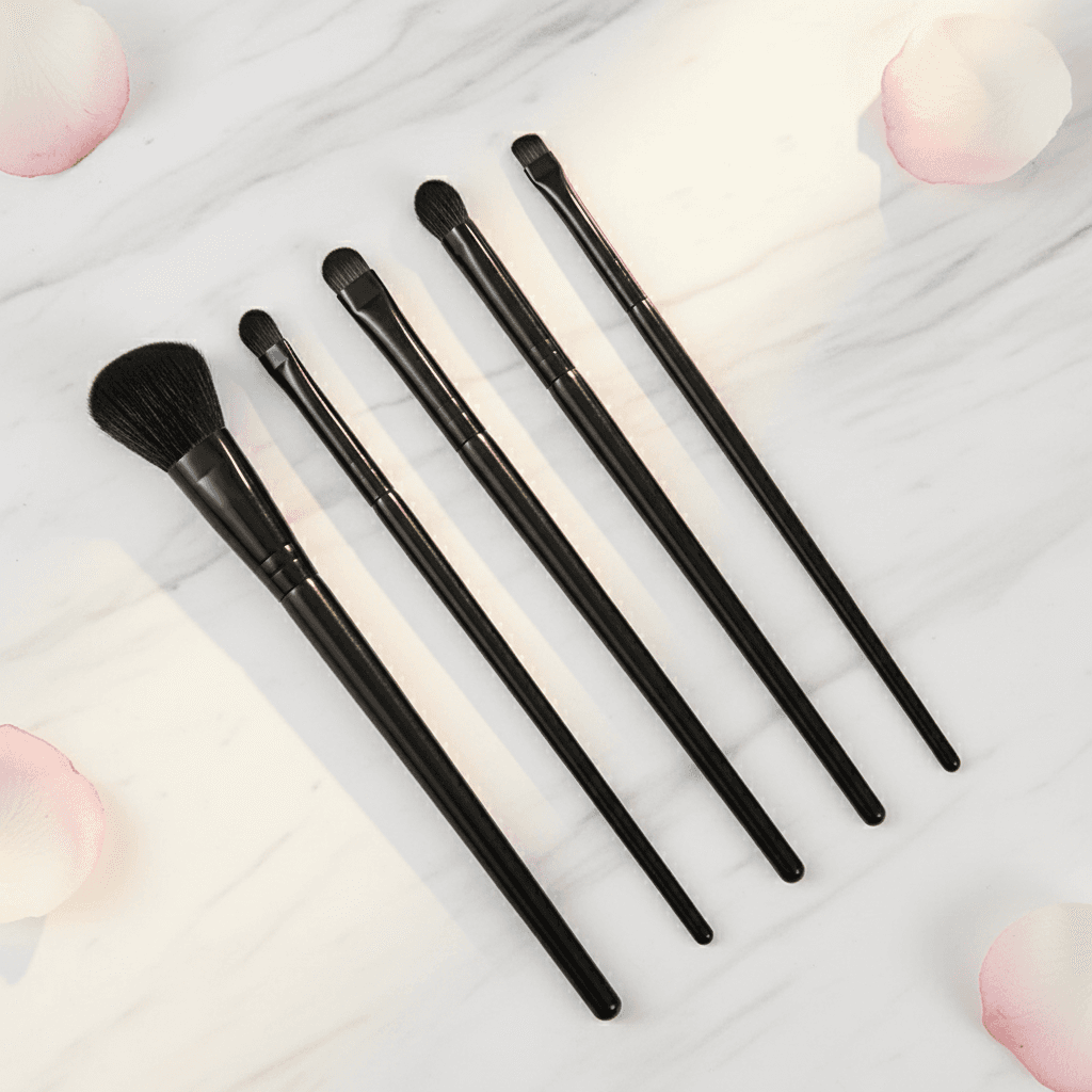 Set de Pinceaux Maquillage Yeux Professionnels Doux