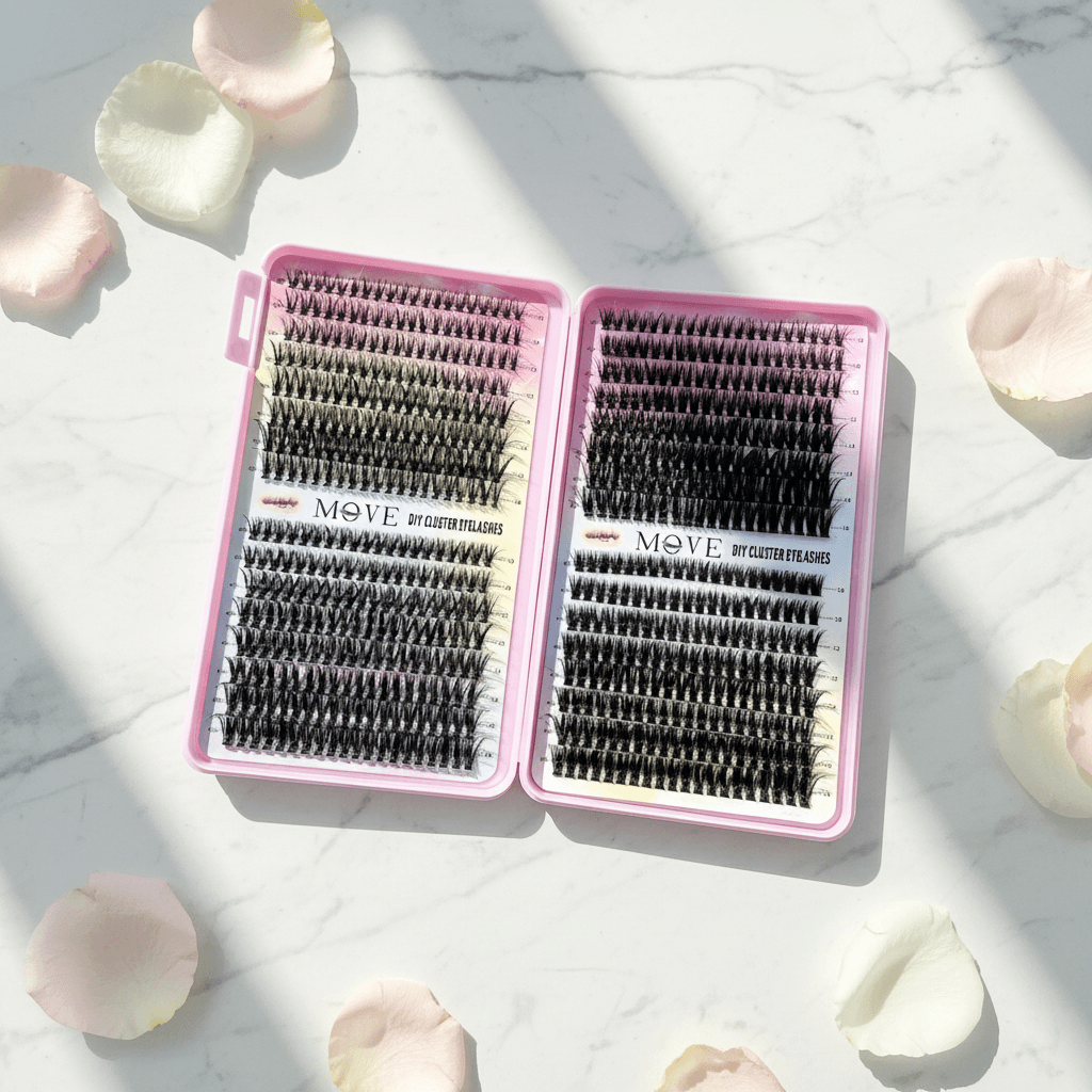 Faux-cils Volume Spectaculaire - Kit de 640 Cils en Touffes