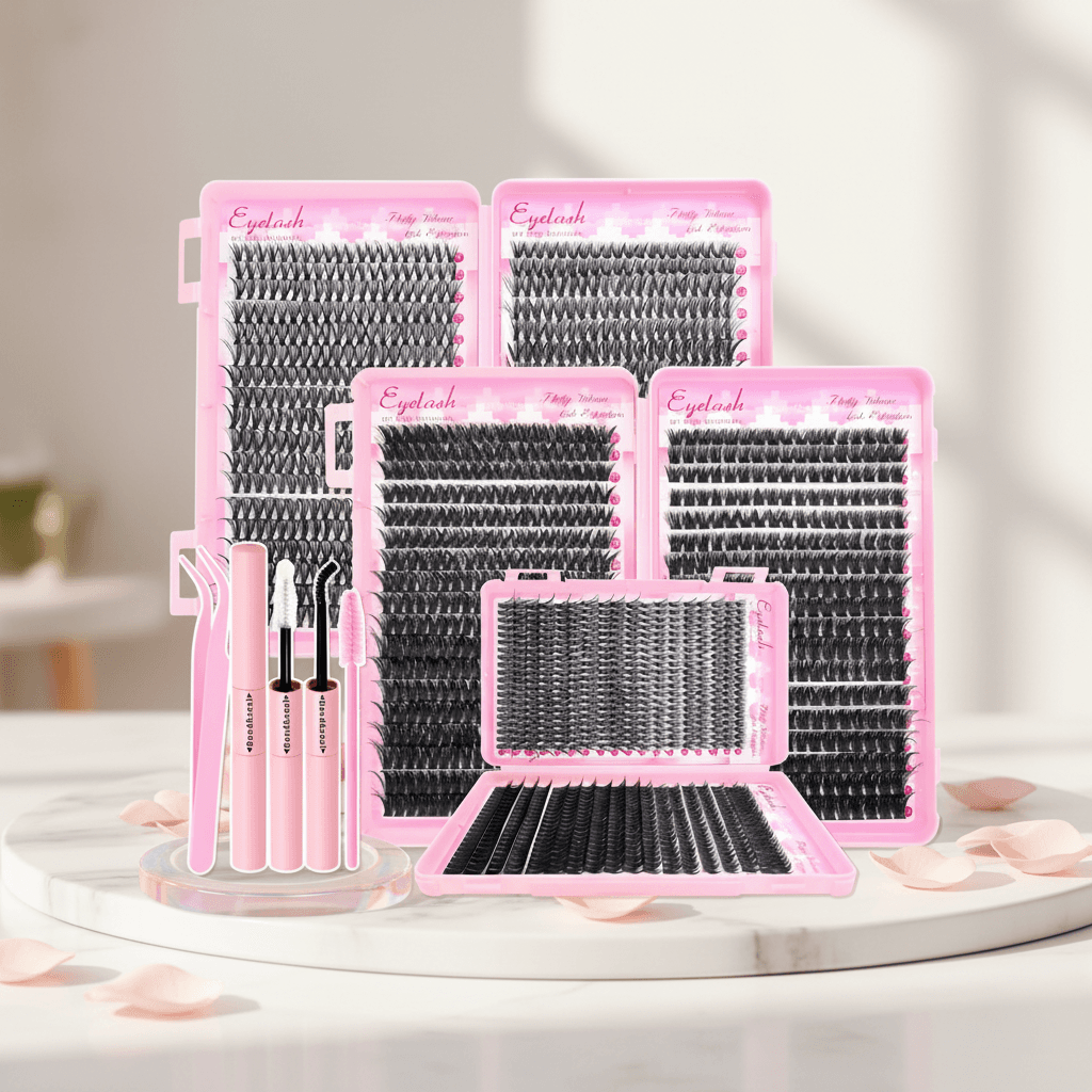 Kit d'Extensions de Cils Individuels - Regard Captivant