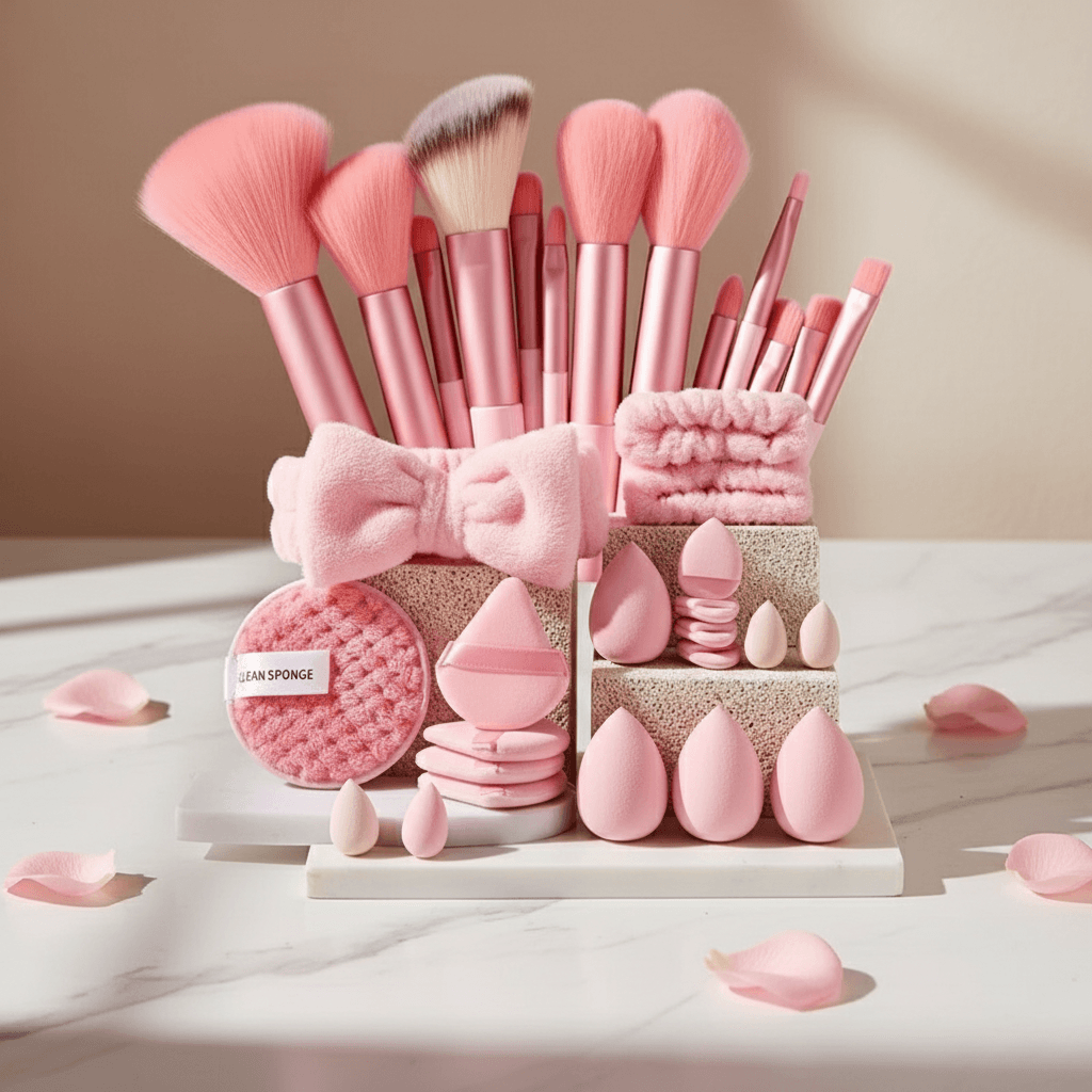 Set de Pinceaux Maquillage Professionnel (Set)