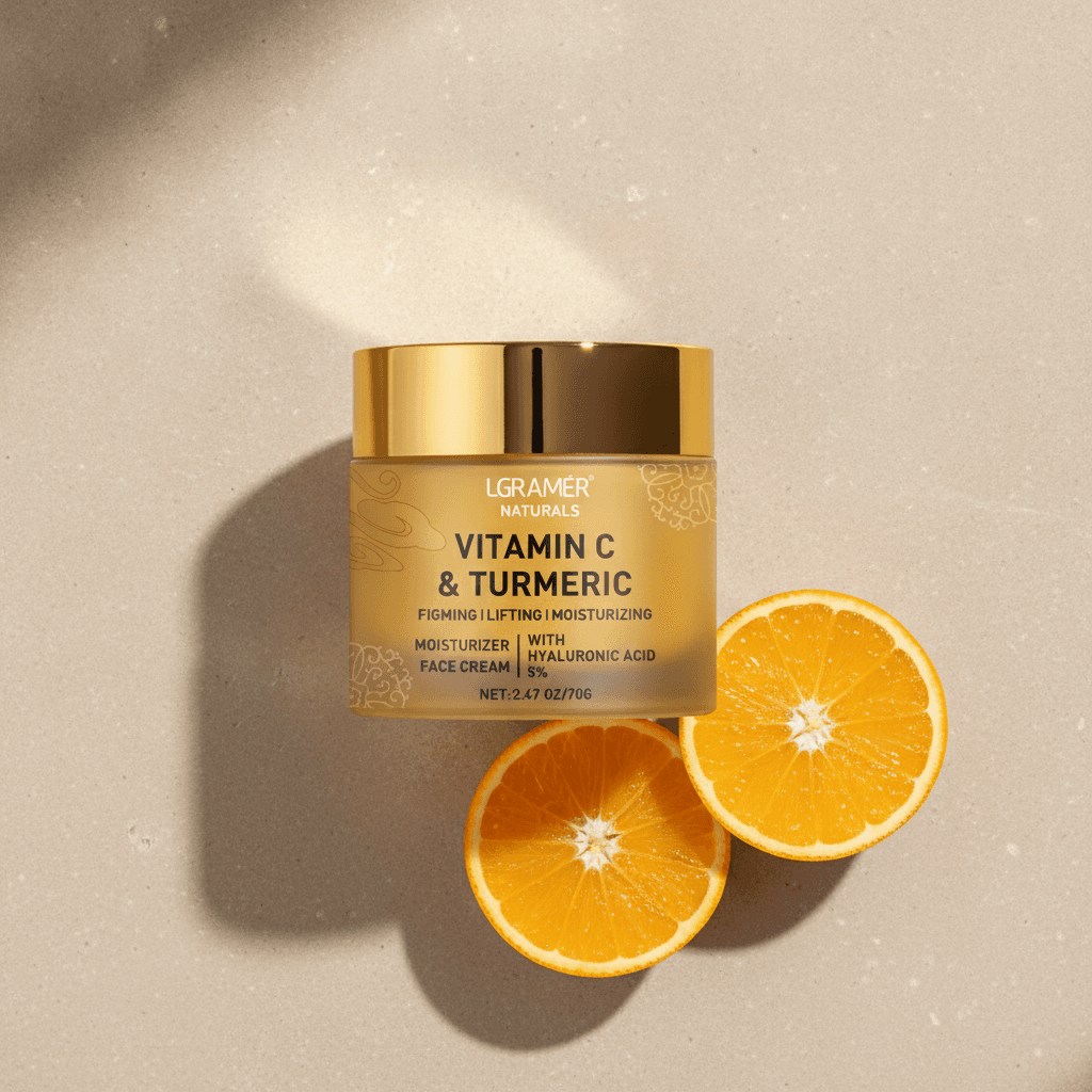 Soin Anti-Âge - Crème Visage Curcuma & Vitamine C - 1