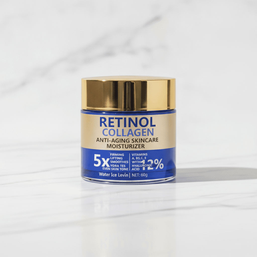 Crème Visage Rétinol & Collagène Anti-Âge 60g - 1